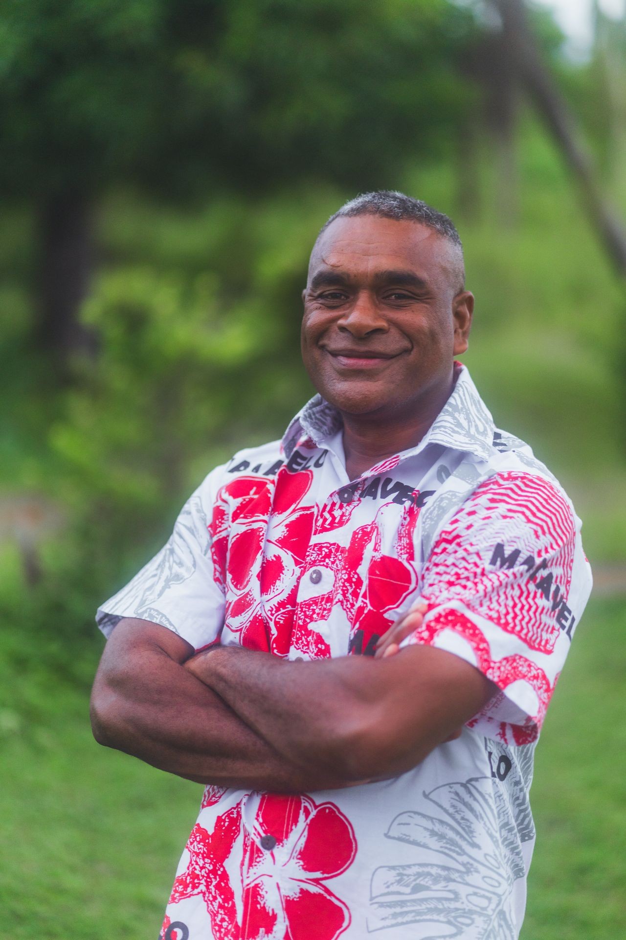 Fijian village chief